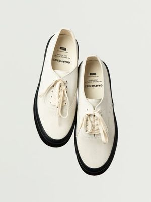 아케이드 슈즈 스웨이드 - 에크루/블랙
