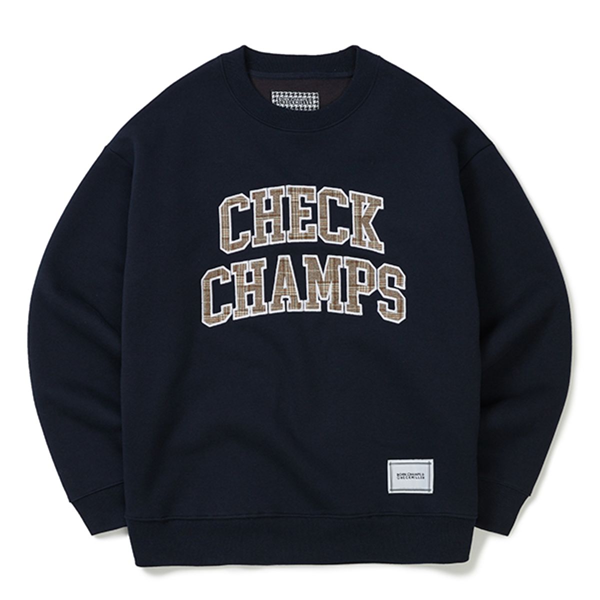 본챔스(BORN CHAMPS) BC CM 로고 크루넥 B21FT21NA
