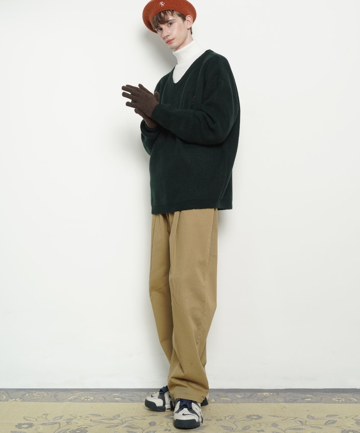 에이본(THE-ABON) M79 bis cotton pants beige