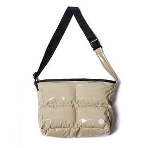 2WAY 패딩 메신저백_베이지