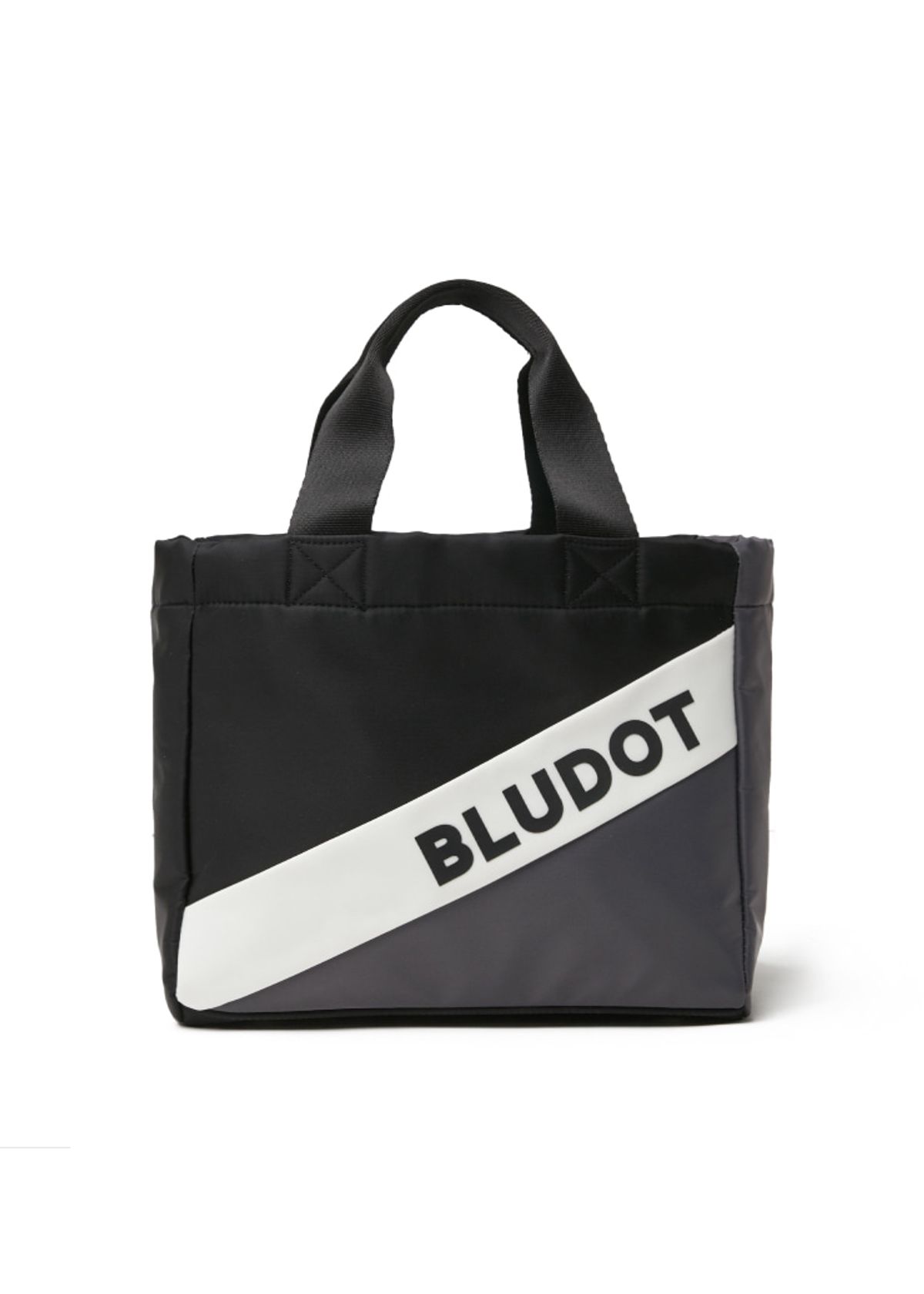 블루닷(BLUDOT) COLOR BLOCK CART BAG_BK
