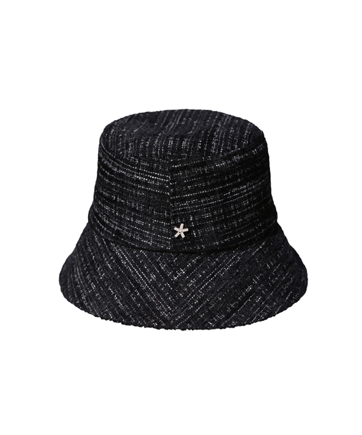 엘케블룸(ELKE BLOEM) TWEED BLACK BUCKET HAT