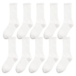 [10팩] 남성용 긴목 롱 골지스쿨삭스