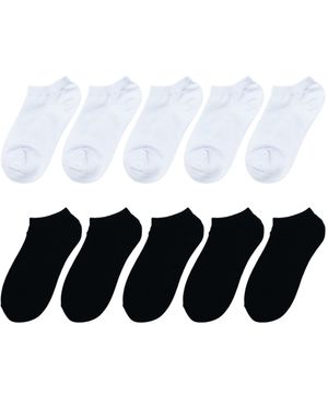 [10팩] 남여 무지 스니커즈 삭스 발목양말