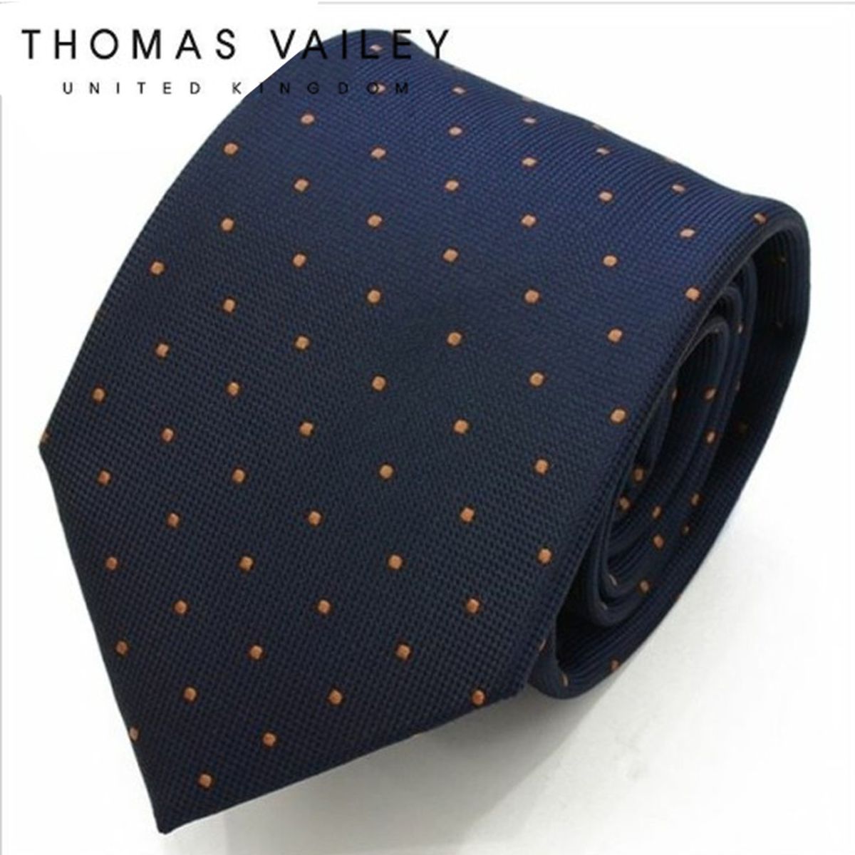 토마스 베일리(THOMAS VAILEY) 패션넥타이-그래놀라 네이비 8cm