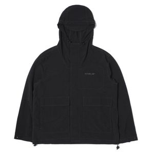 STITCH WINDBREAKER - BLACK