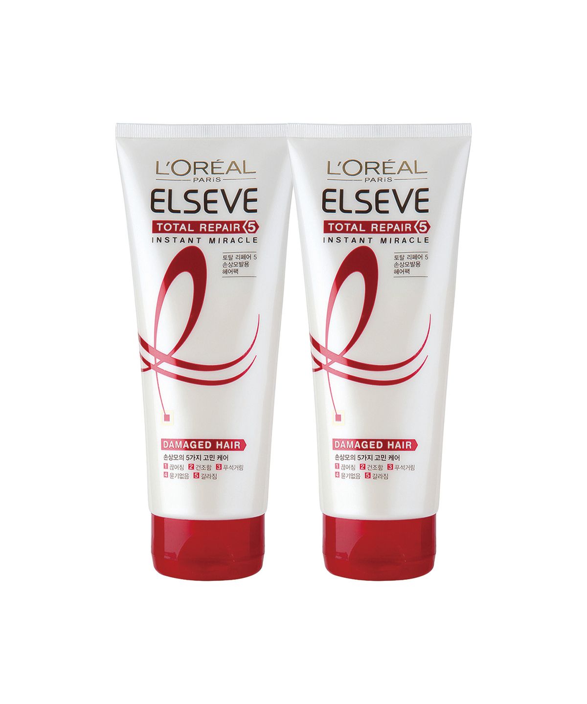 로레알파리(LOREALPARIS) [2 pack] 토탈리페어5 인스턴트 미라클 헤어팩 170ml