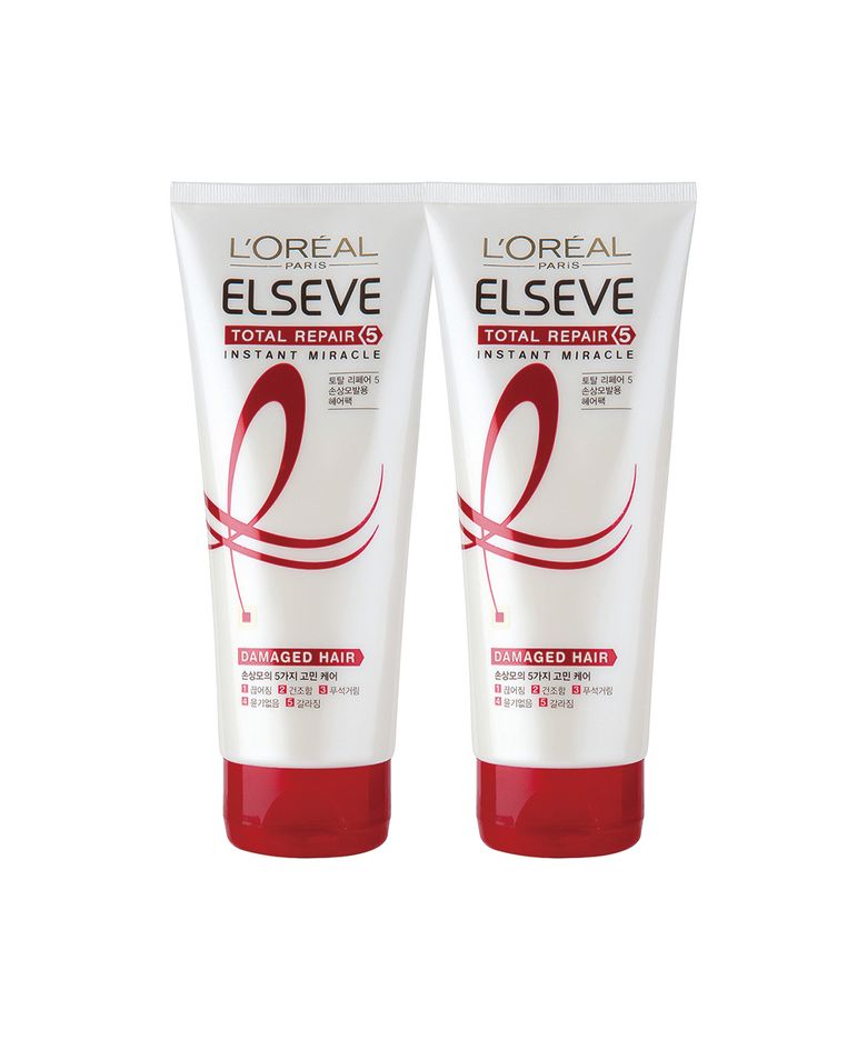 [2 pack] 토탈리페어5 인스턴트 미라클 헤어팩 170ml