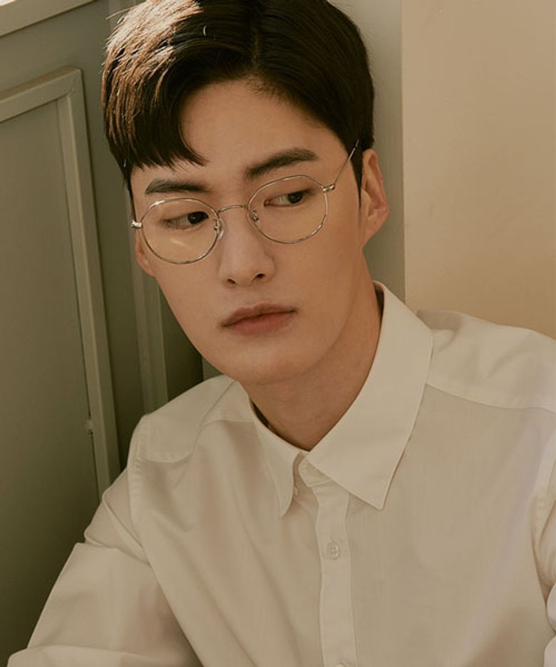 38 위스콘신 엣지 서클 메탈 안경테 클라우드실버
