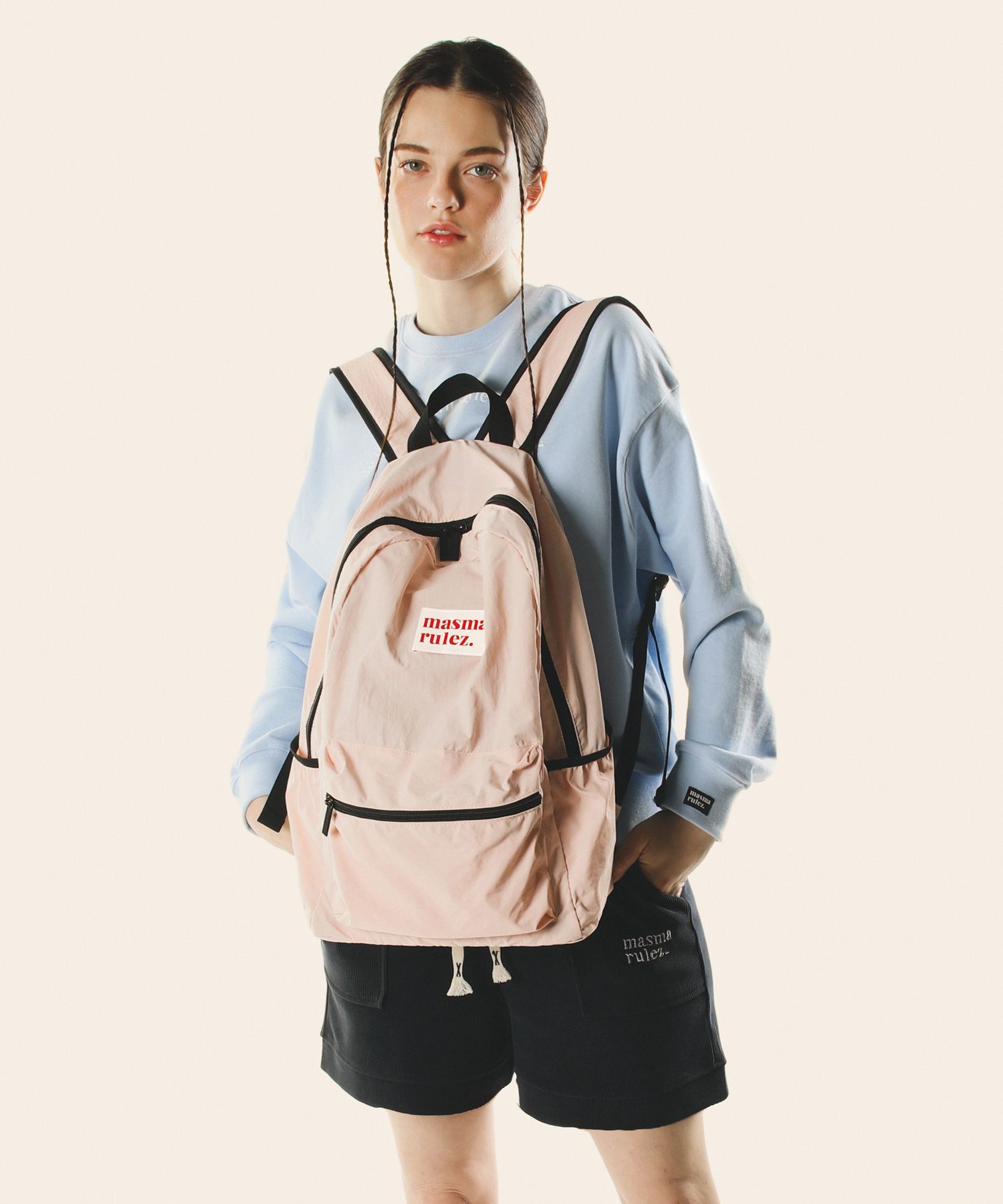 バックパック・リュック masmarulez Daily backpack Pink 5000577449 MUSINSA | MASMARULEZ [INT] mini ver. Daily backpack _ Pink