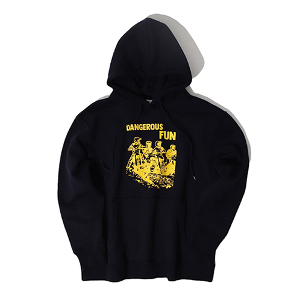 크루치(KRUCHI) DANGEROUS FUN HOOD (NAVY)
