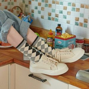 스탠다드 바이 베이직 캔버스 스니커즈 / 베이지크림