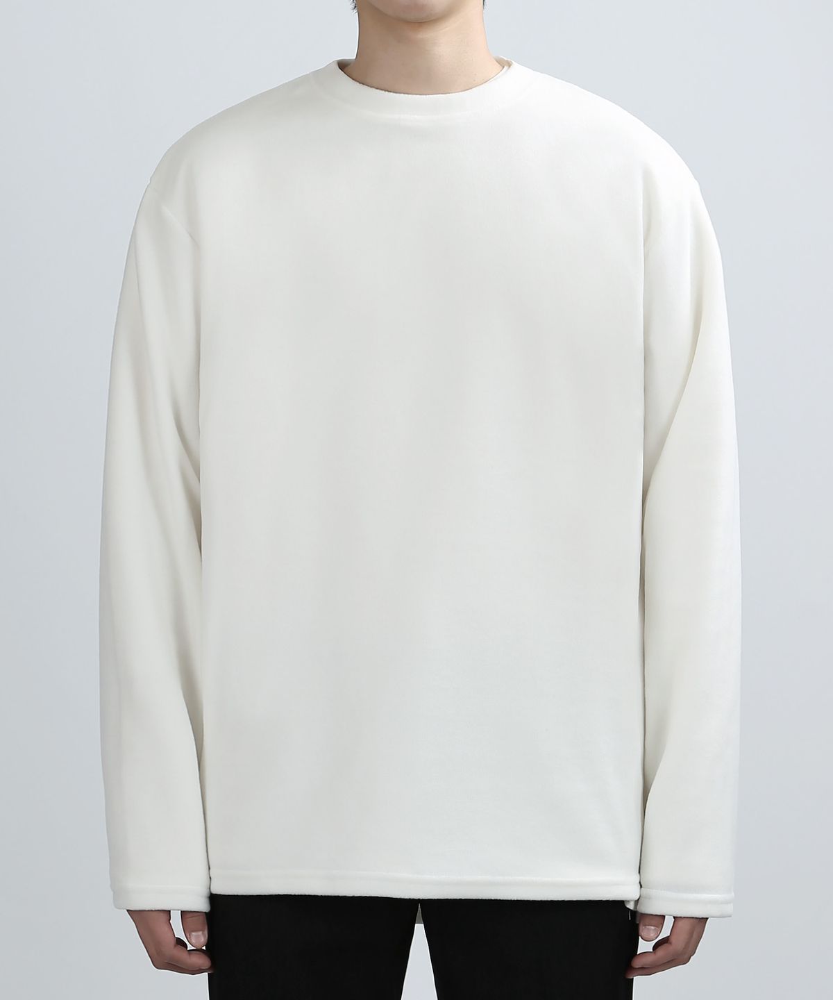 베리베인(VERYVAIN) FLEECE LONG SLEEVES (CREAM)