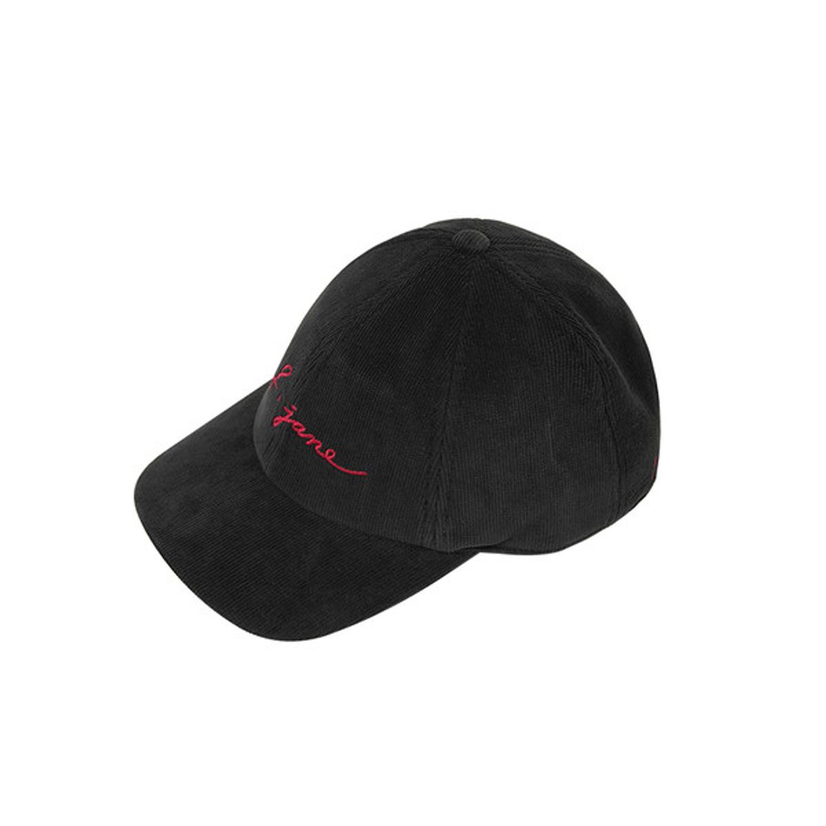 제이제인(J.JANE) 코듀로이 볼캡 (Black)