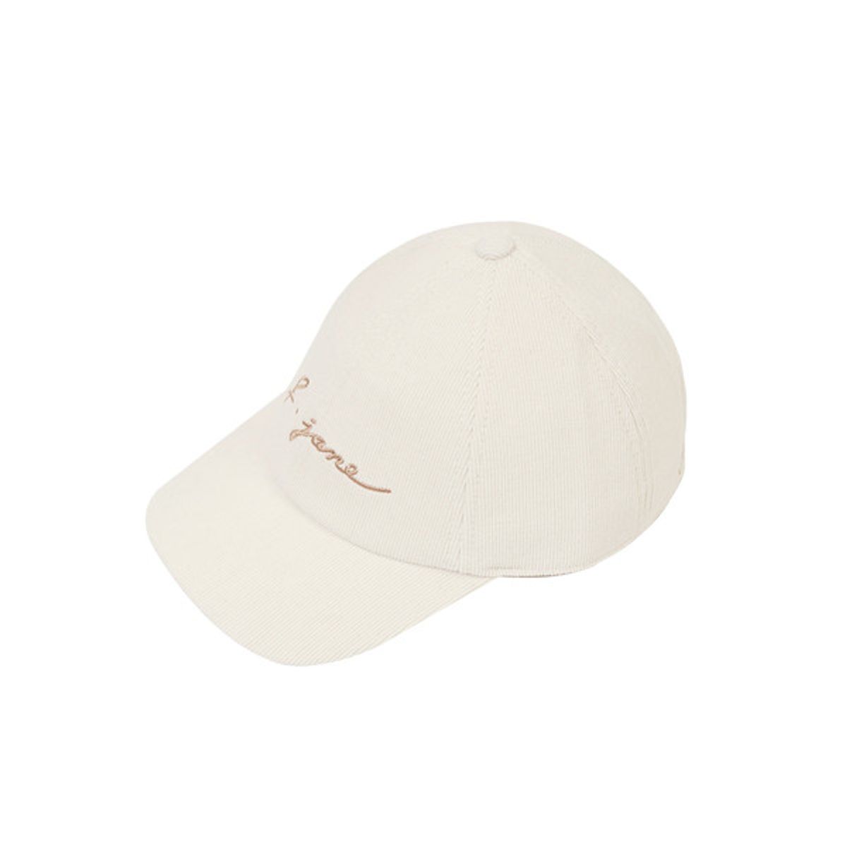 제이제인(J.JANE) 코듀로이 볼캡 (Cream)