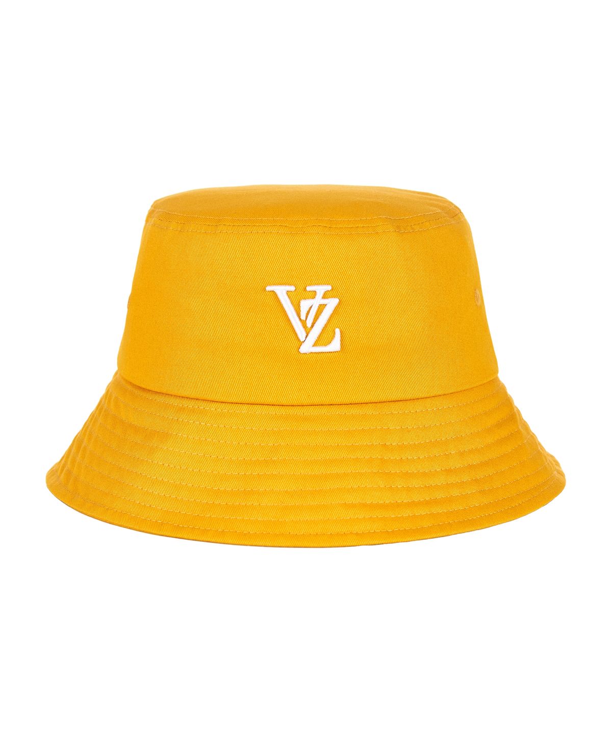 바잘(VARZAR) 3D 모노그램 컬러 버킷햇 옐로우