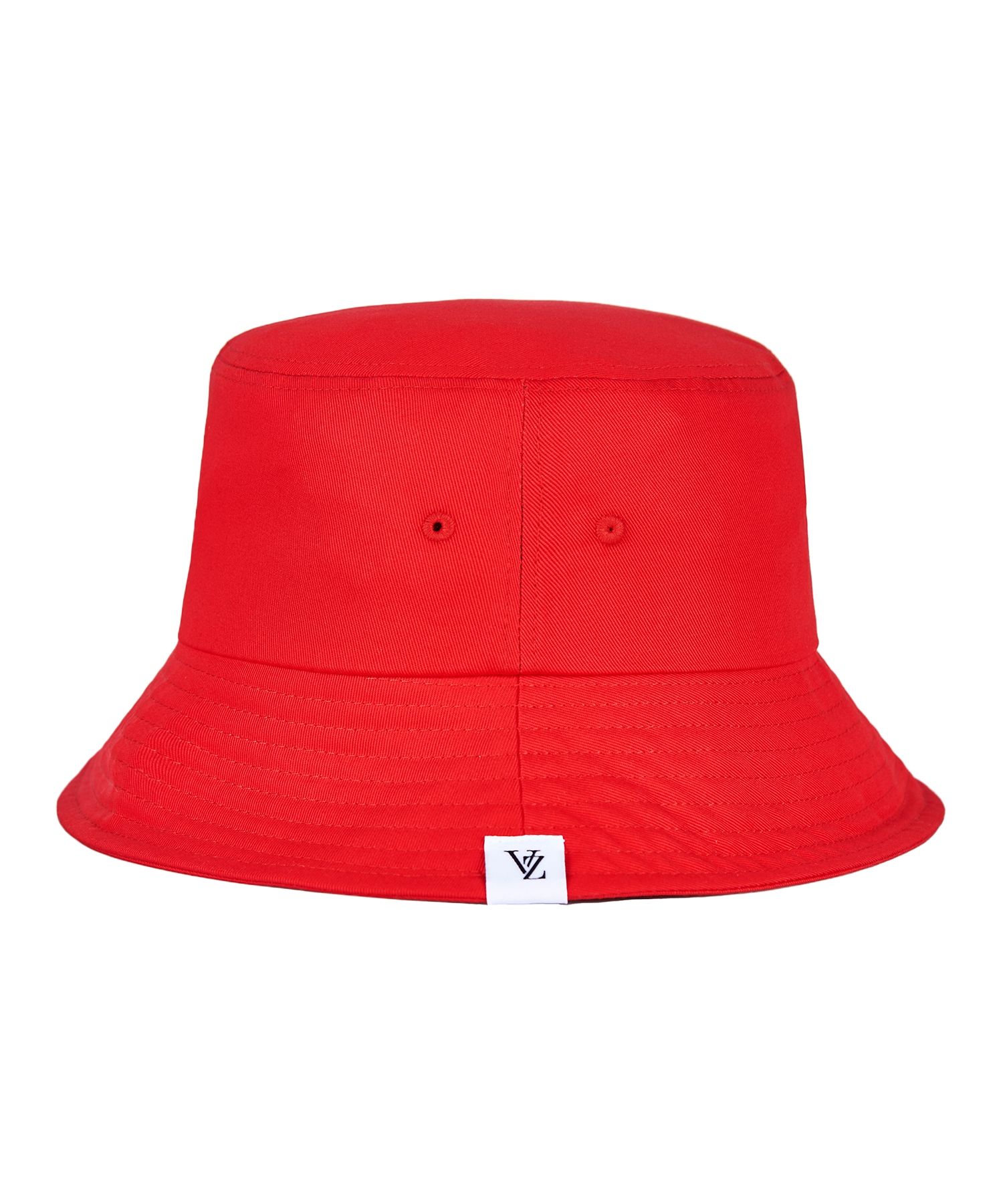 ★VARZAR★ Monogram Label Color Bucket Hat Red MUSINSA | VARZAR Monogram Label Color Bucket Hat Red