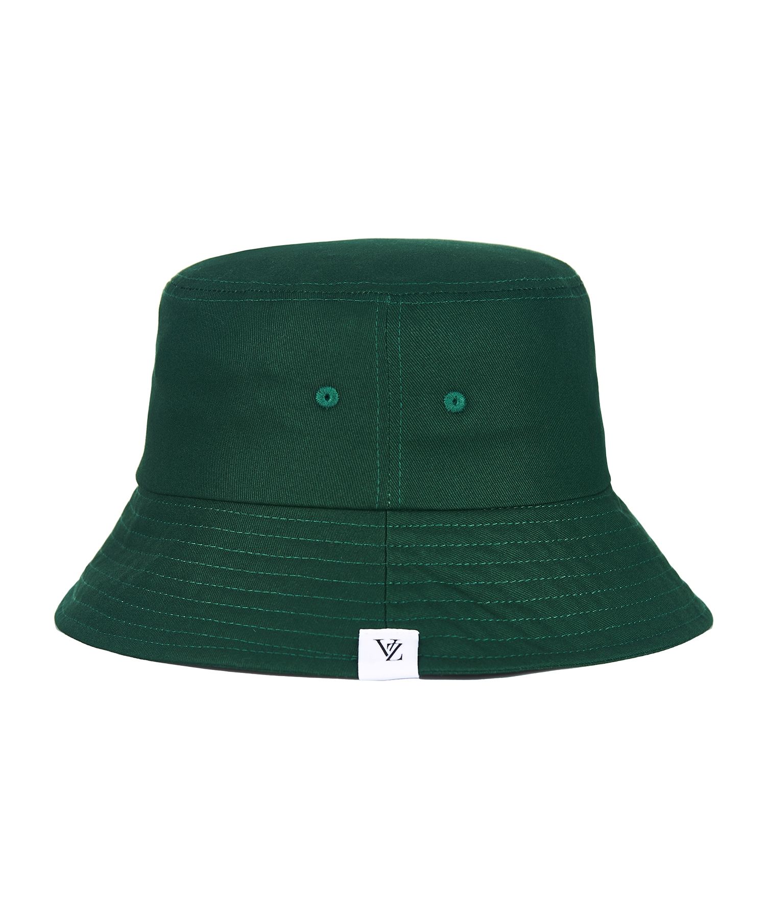 ★VARZAR★ Monogram Label Color Bucket Hat Green Monogram Label Color Bucket Hat Green - VARZAR | 60% - Asian