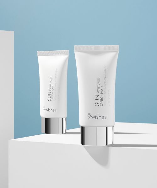 9wishes [Daily/2pack] Sun Moisturizer 50ml+50ml (SPF50+ PA+++)