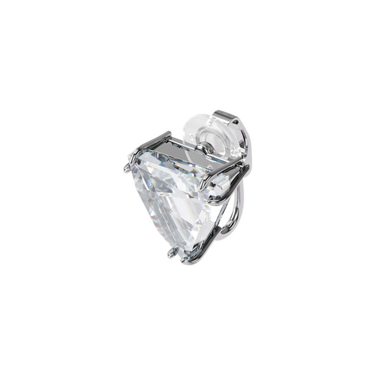 스와로브스키(SWAROVSKI) Mesmera 메스메라 화이트 싱글 클립 스리스탈 귀걸이 이어링 5600753