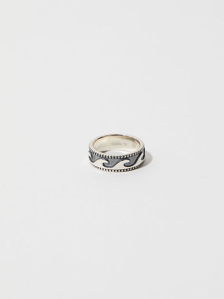 실버 회전 파도 반지  (Silver Spinning Wave Ring)