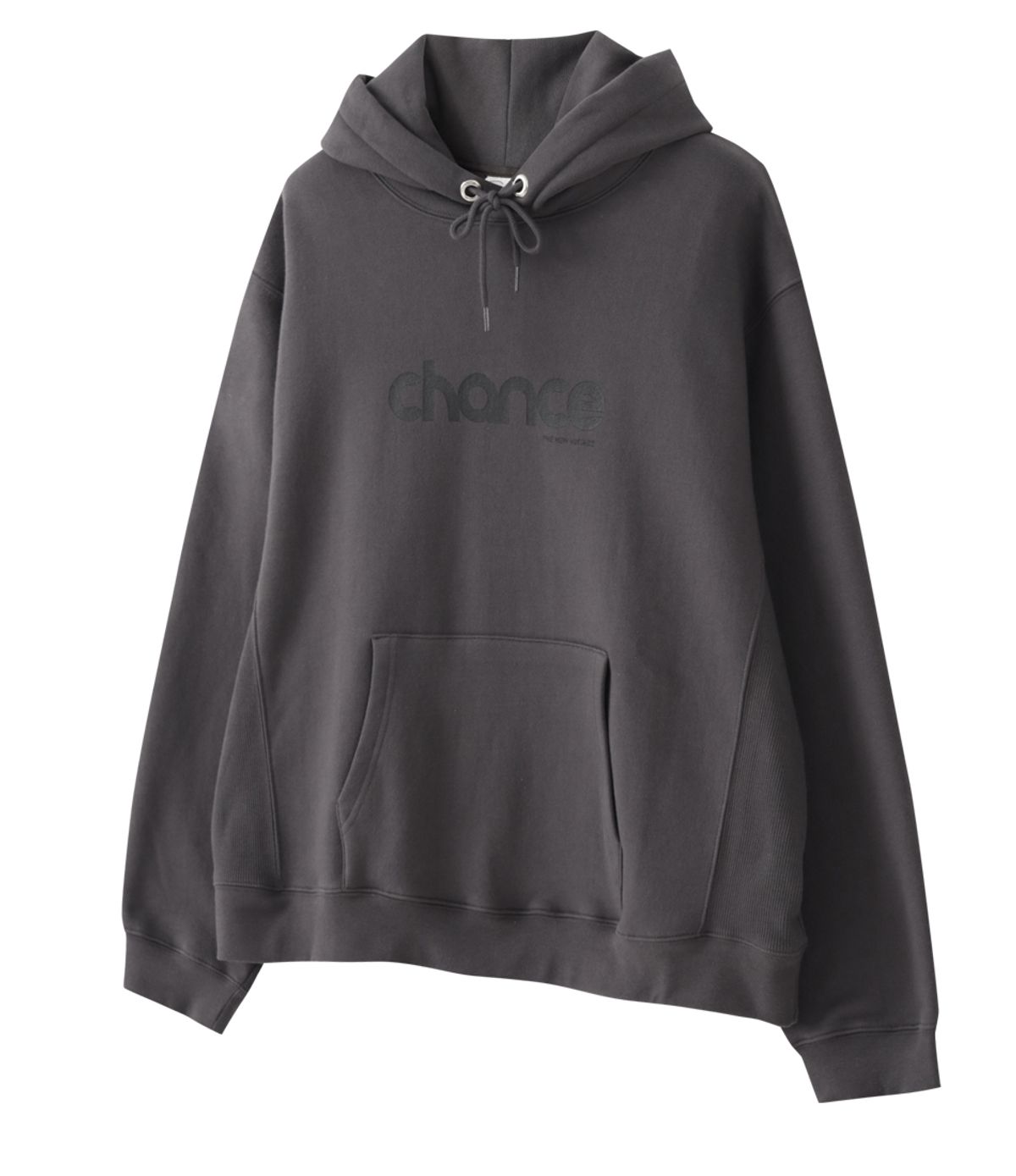 챈스챈스(CHANCECHANCE) THE NEW VINTAGE HOODIE(CHARCOAL/기모)