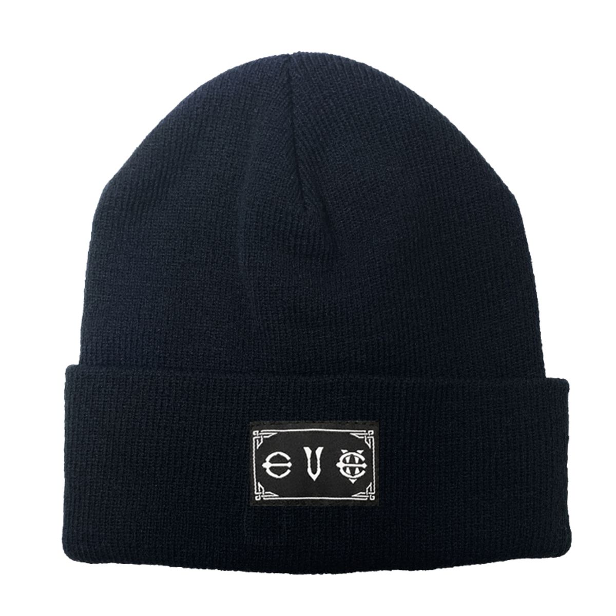 에잇볼륨(EIGHTVOLUME) EV 라벨 베이직 비니 (블랙)