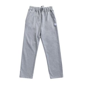 WH 라벨 스트링 와이드 스웨트 팬츠 (그레이)