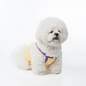 오리지널 볼륨 로고 크롭탑 - 옐로우