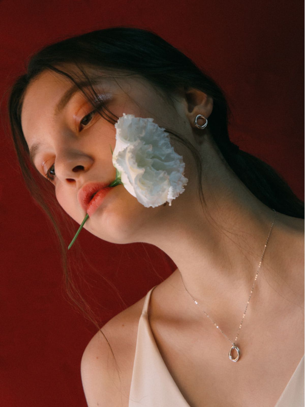 피오레(FIORE) butter ring earring