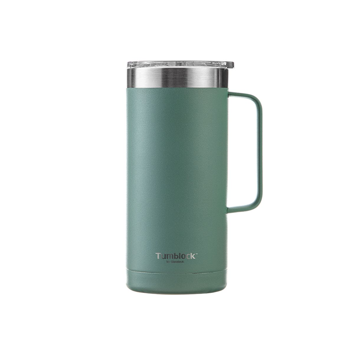 글라스락(GLASSLOCK) 텀블락 플레인 머그 텀블러 500mL (딥그린)