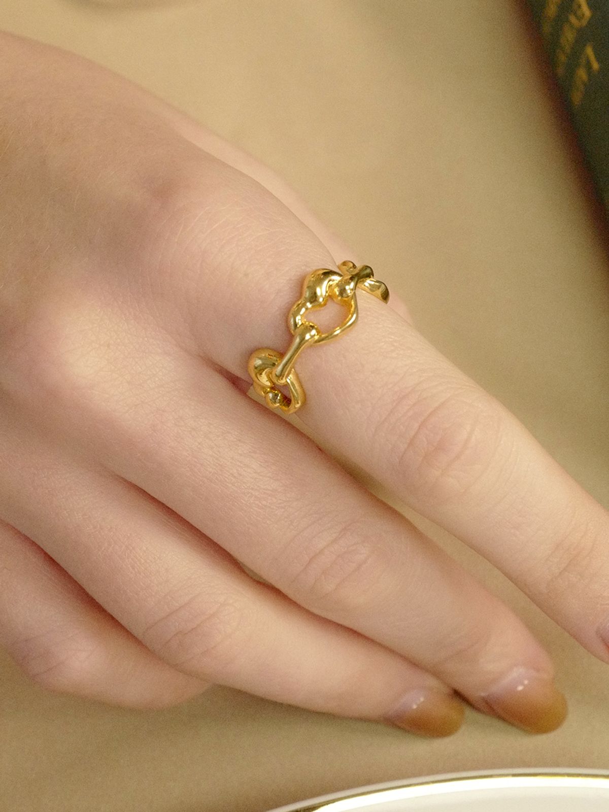피오레(FIORE) amour bold ring