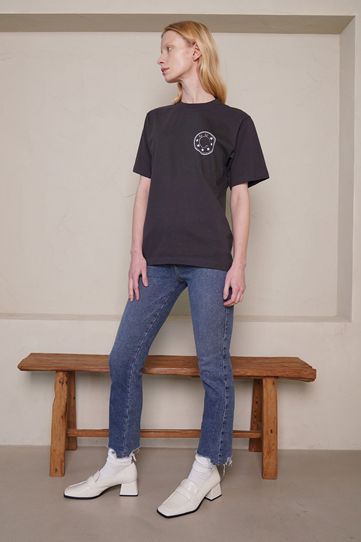레터스(LETTUCE) Energia T-shirts (charcoal)