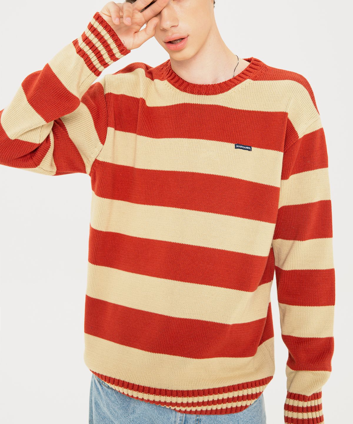 메리제임스(MARYJAMES) SUNNY SCREAM KNIT - YELLOW