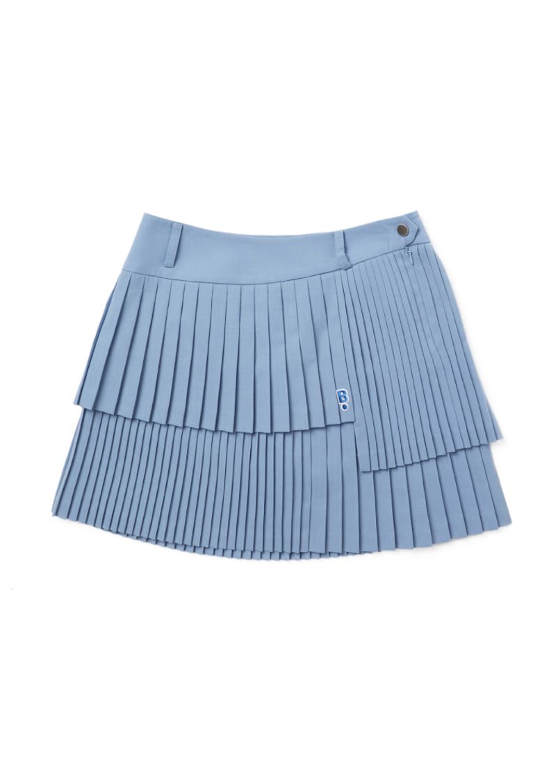 LAYERED PLEATS CULOTTE_BL