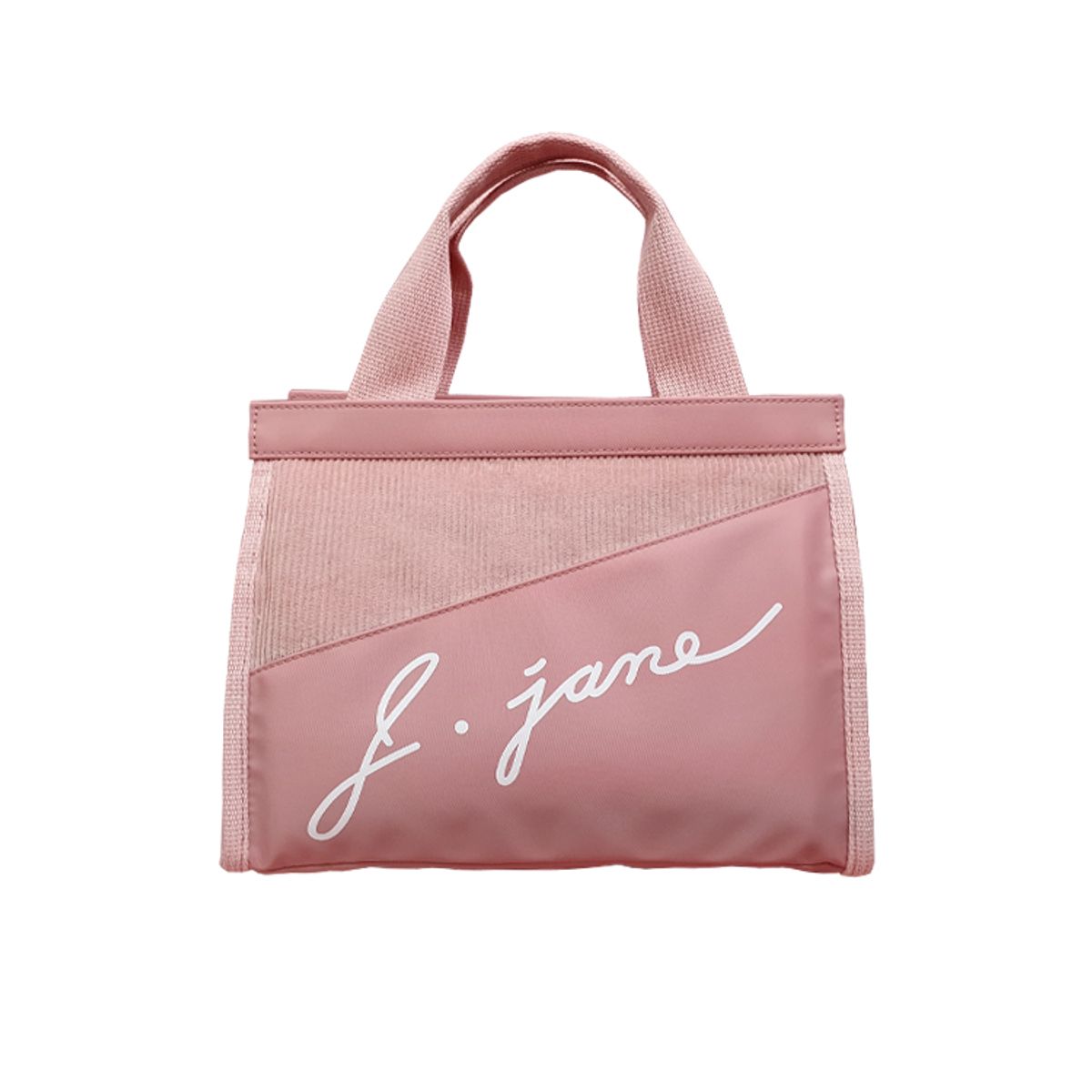 제이제인(J.JANE) 코듀로이 토트 백 (Pink)