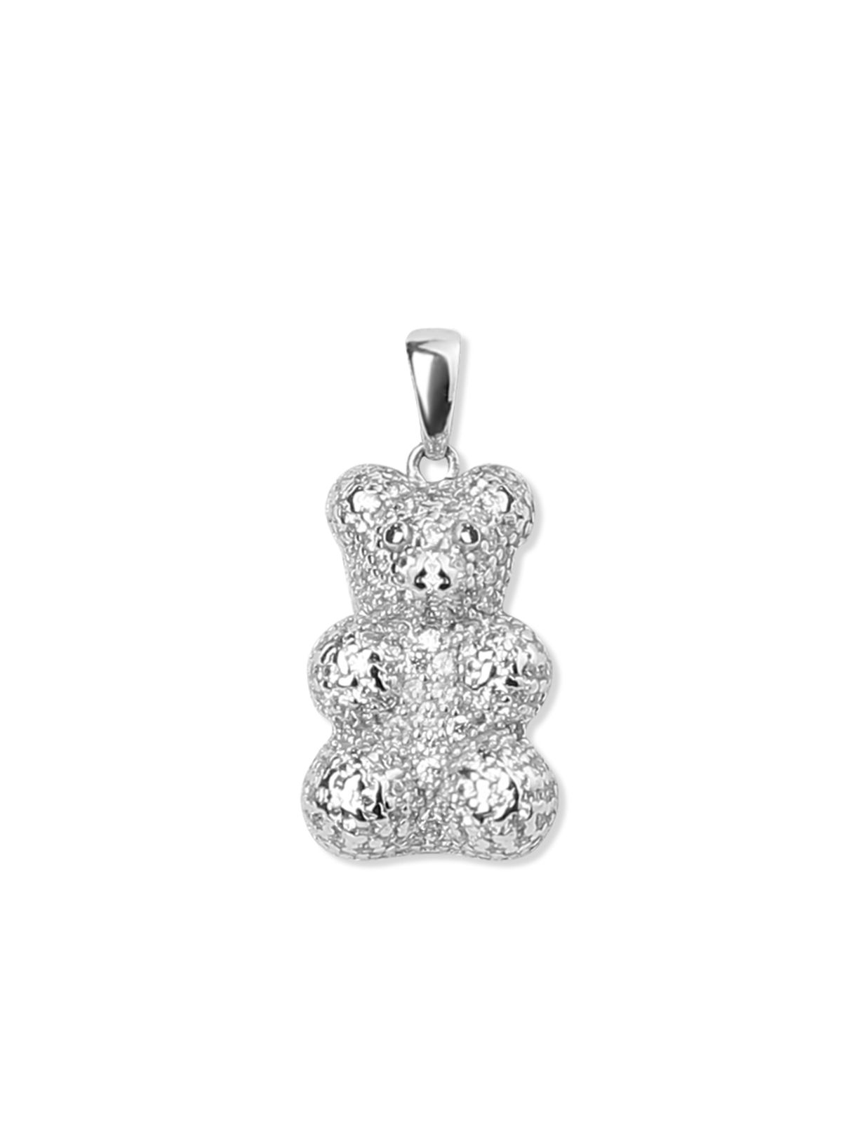 마씨에르(MACIER) silver925 올 큐빅 하리보 팬던트