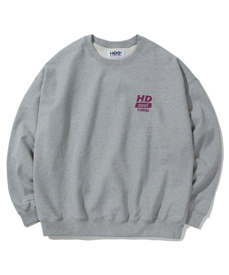 HD SOUL CREWNECK - M/GREY