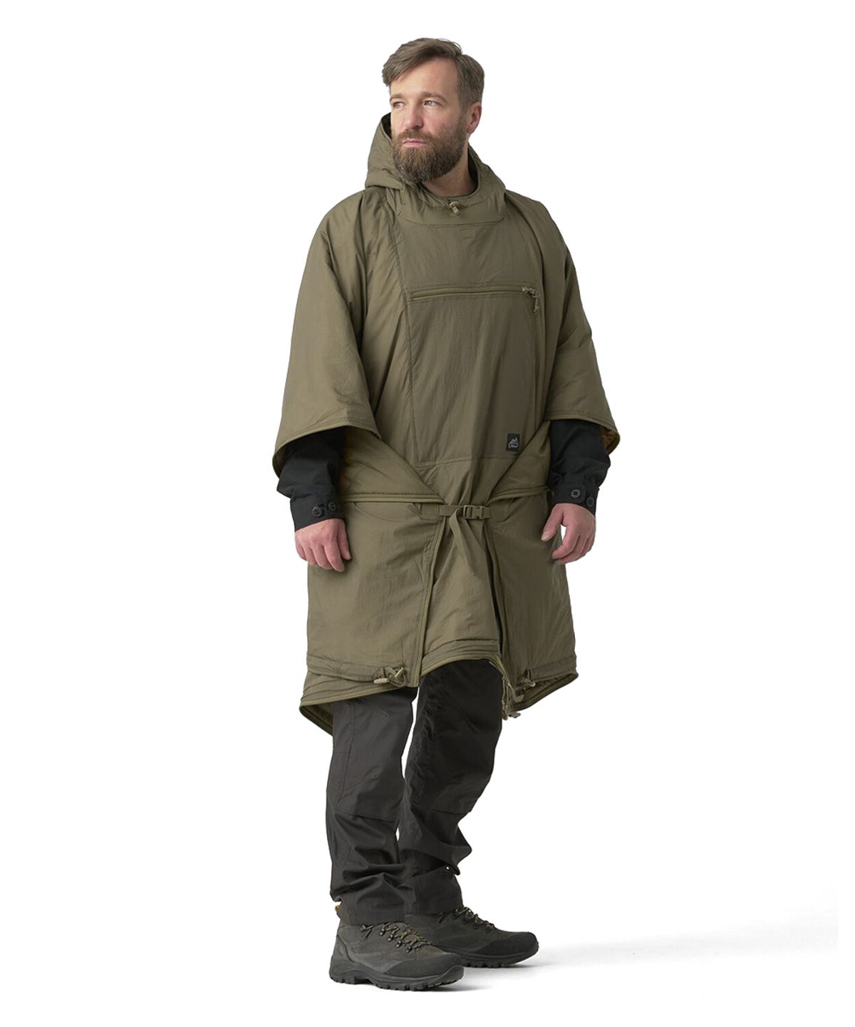 헬리콘텍스(HELIKONTEX) 스웨그맨 롤 판초 라이너 아답티브그린