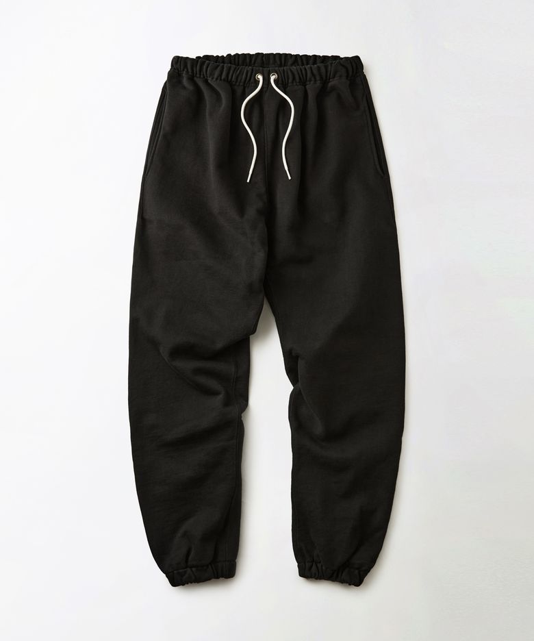 REVERSE HEAVY SWEAT PANTS_BLACK