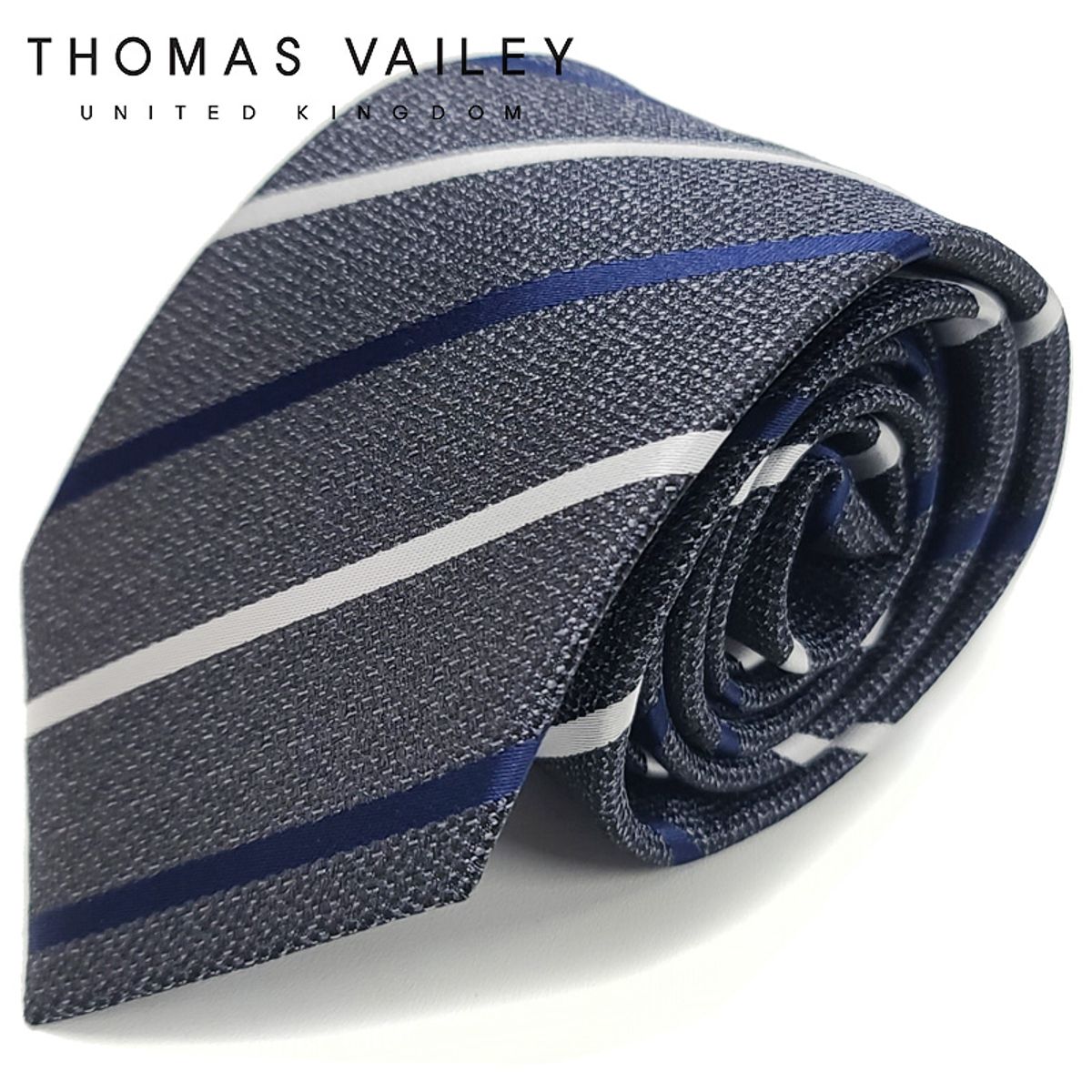 토마스 베일리(THOMAS VAILEY) [THOMAS VAILEY] 토마스베일리 패션넥타이-커플 그레이 7.5cm
