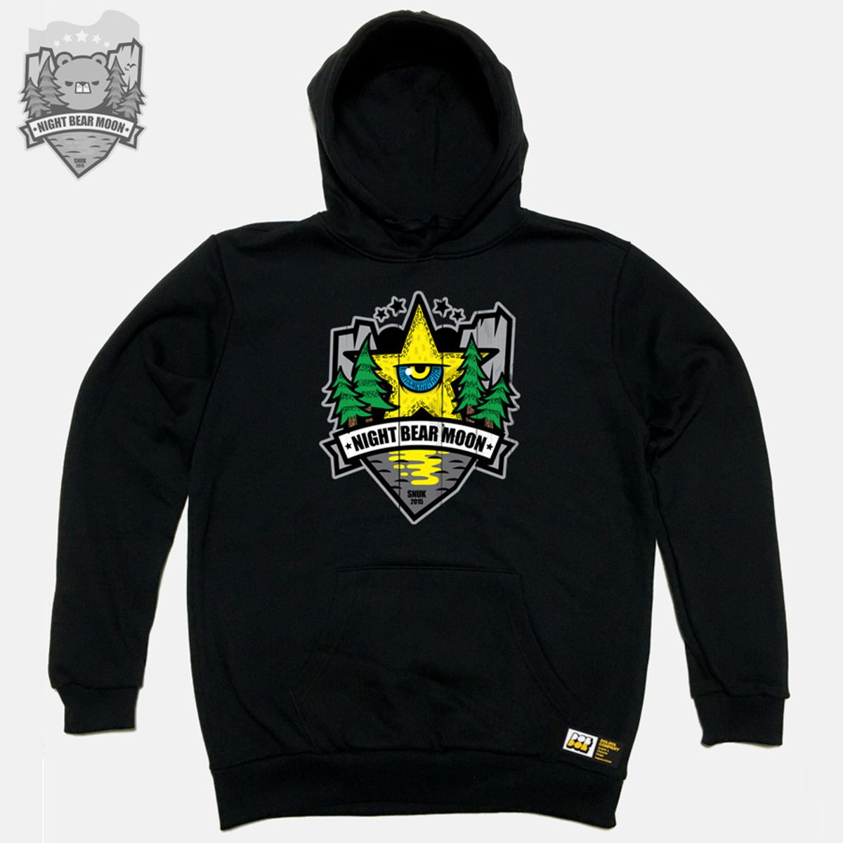 돌돌(DOLDOL) SNUK_HOODY_03 북극곰 스노우보드 선수 스누크 캐릭터 후드티 후디
