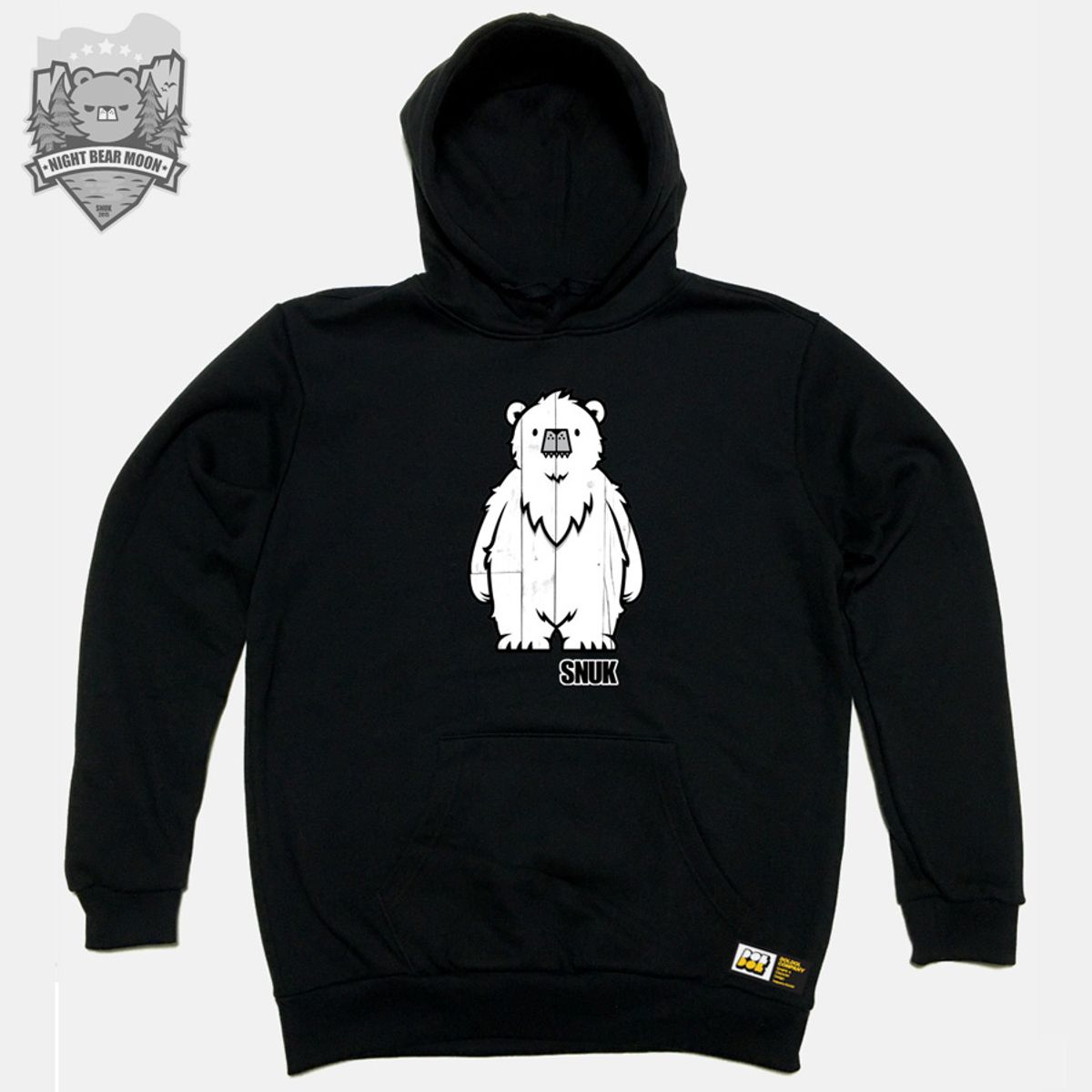 돌돌(DOLDOL) SNUK_HOODY_04 북극곰 스노우보드 선수 스누크 캐릭터 후드티 후디