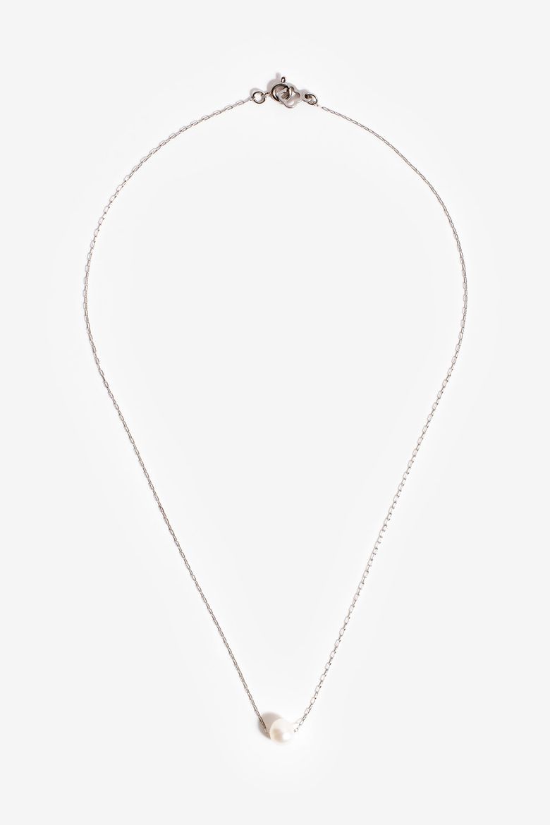 6mm 담수 진주 심플 목걸이 Fresh Water Pearl simple necklace