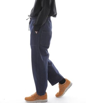 앵클 드롭 클래식 퍼티그 데님 테이퍼드팬츠 AFT-306 인디고 BRS