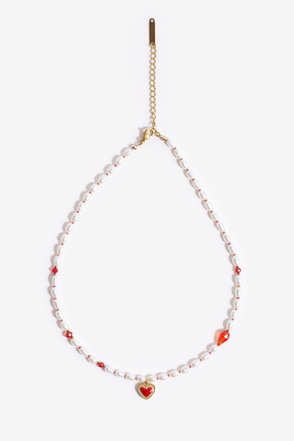 모드곤(MODGONE) LOVE 진주 목걸이 LOVE Pendant pearl necklace