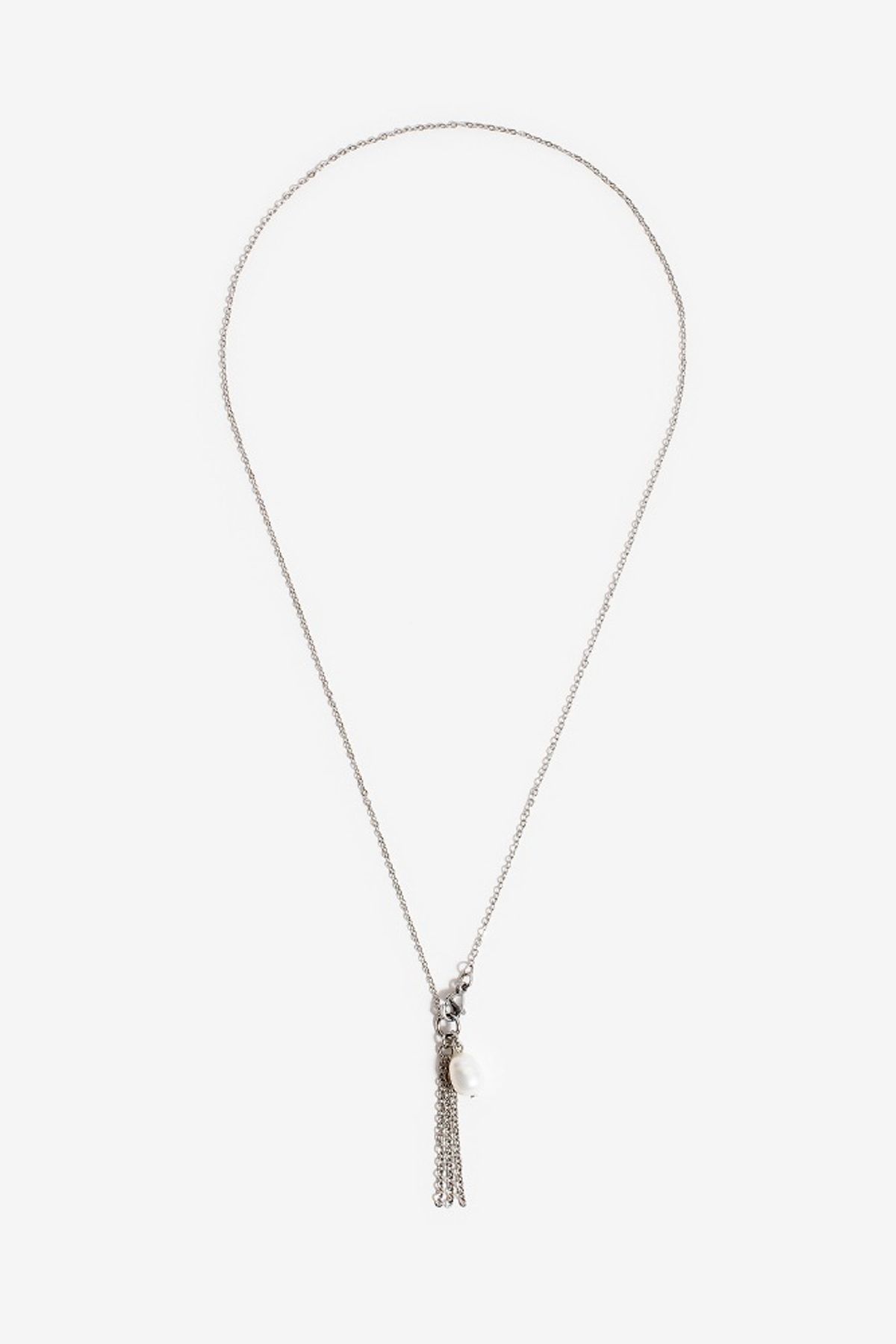모드곤(MODGONE) 담수진주 타슬 목걸이 Pearl with Tassel Necklace