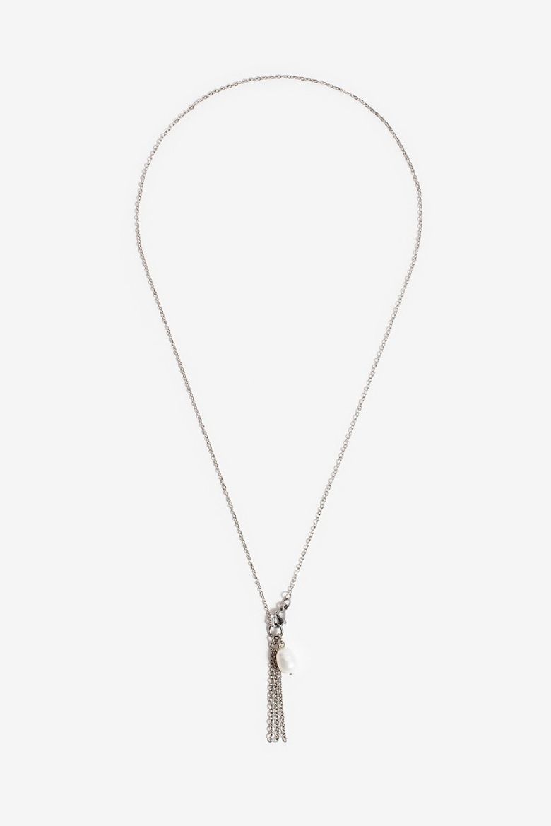 담수진주 타슬 목걸이 Pearl with Tassel Necklace