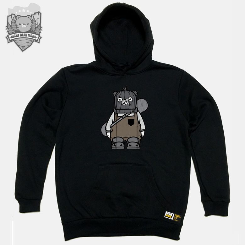 SNUK_HOODY_05 북극곰 스노우보드 선수 스누크 캐릭터 후드티 후디