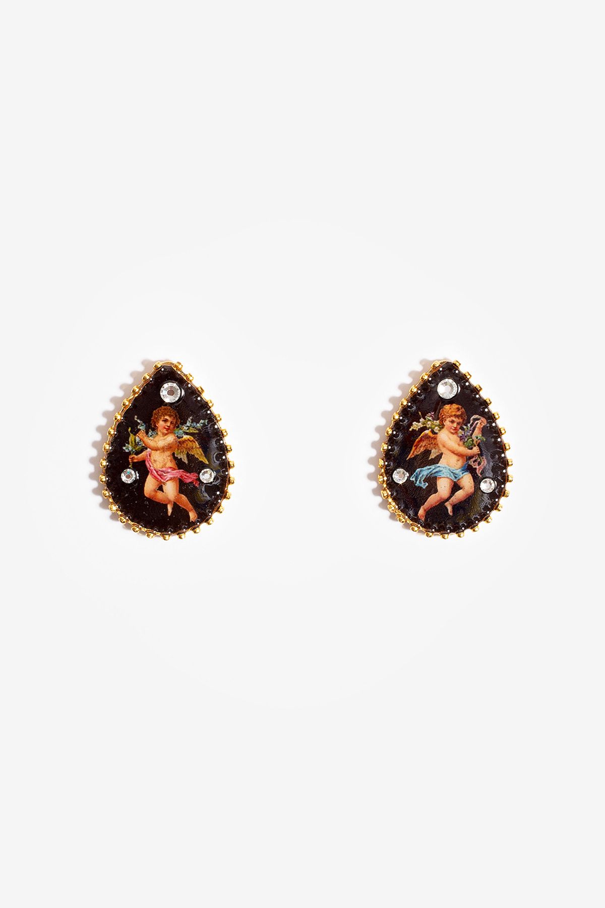 모드곤(MODGONE) 아기천사 귀걸이 Baby Angles earring